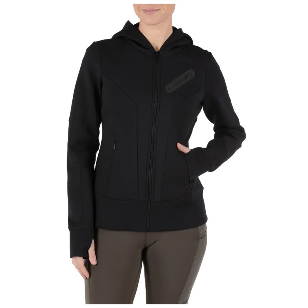 5.11 Tactical Emma Full-Zip Hoodie - Large Black